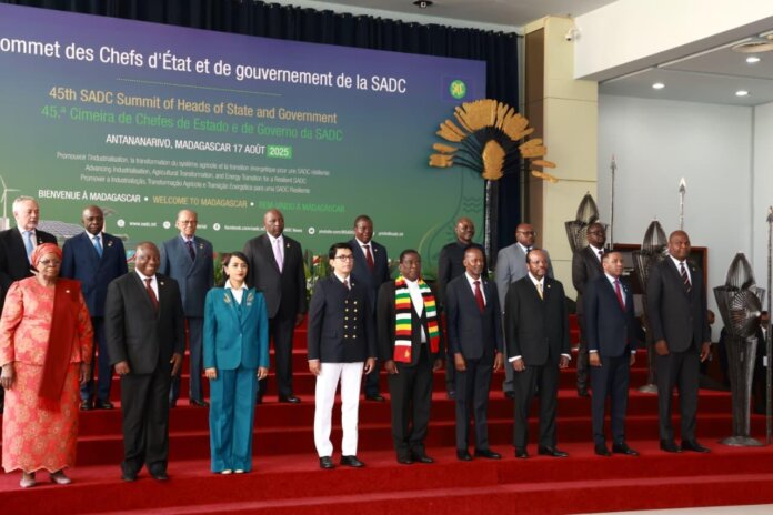 Ramaphosa Delivers Vote of Thanks at 45th SADC Summit