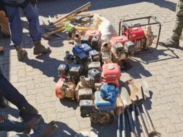 SAPS Vala Umgodi unit arrests 15 illegal mining florida