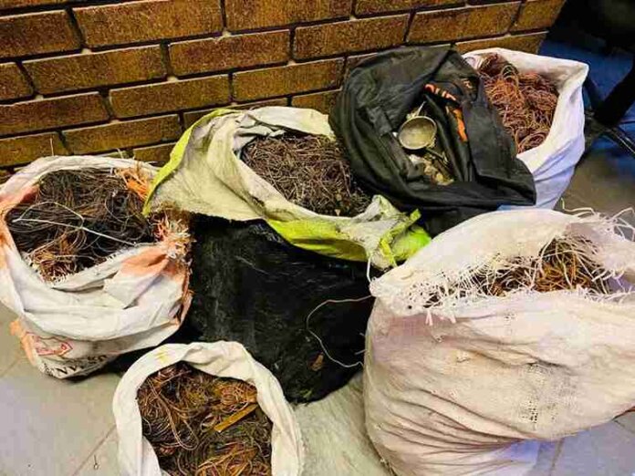 two arrested copper theft bribery Mthatha