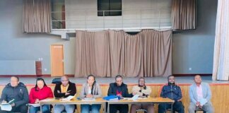 Ward 01 councillor Khanyisa Mazwi engages maluti residents on service delivery