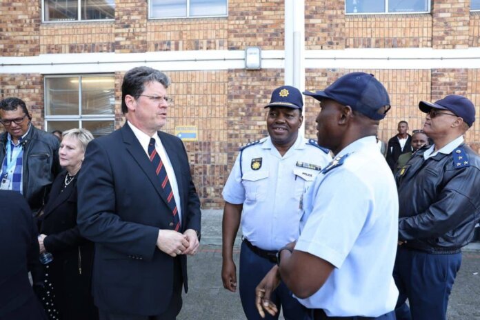 Deputy Minister Nel Police Tackle Gang Violence Mitchells Plain deputy minister nel police tackle gang violence mitchells plain