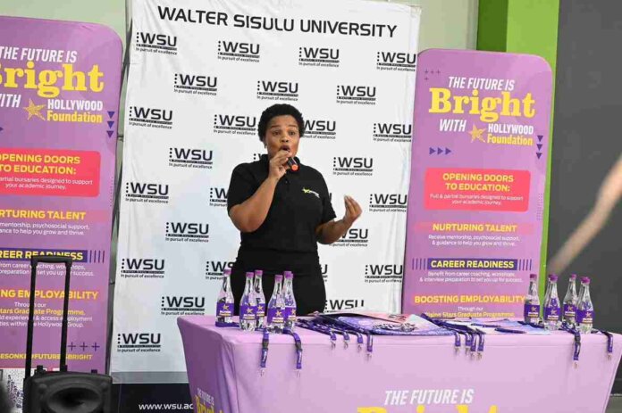 Hollywoodbets Foundation Visits Wsu Share Bursary Opportunities hollywoodbets foundation visits wsu share bursary opportunities