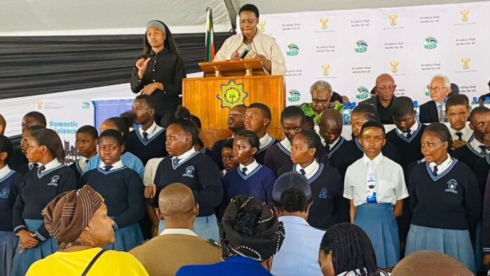 jcps ministers lead crime prevention imbizo mthatha