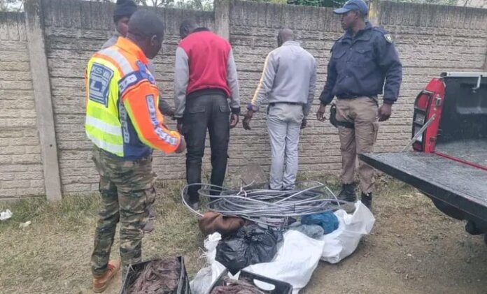 King Sabatha Dalindyebo Law Enforcement Nabs Six Vandalising Power Infrastructure King Sabatha Dalindyebo law enforcement nabs six vandalising power infrastructure