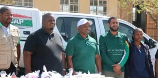 Kokstad Gift Givers Help elderly Bhongweni