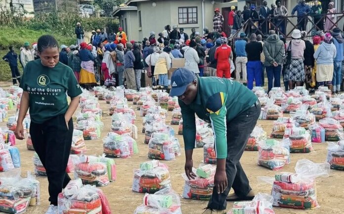 mayor nelani leads flood relief effort mqanduli