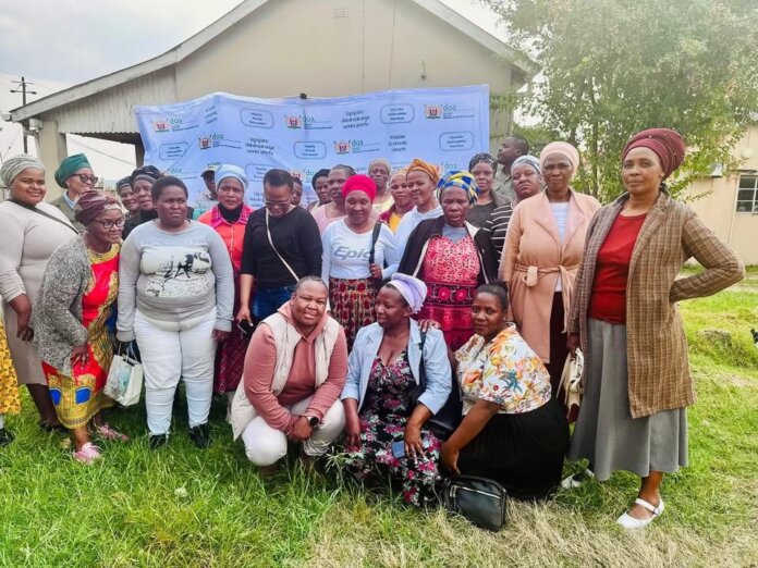ngcobo women elect new ward committee drive rural agriculture