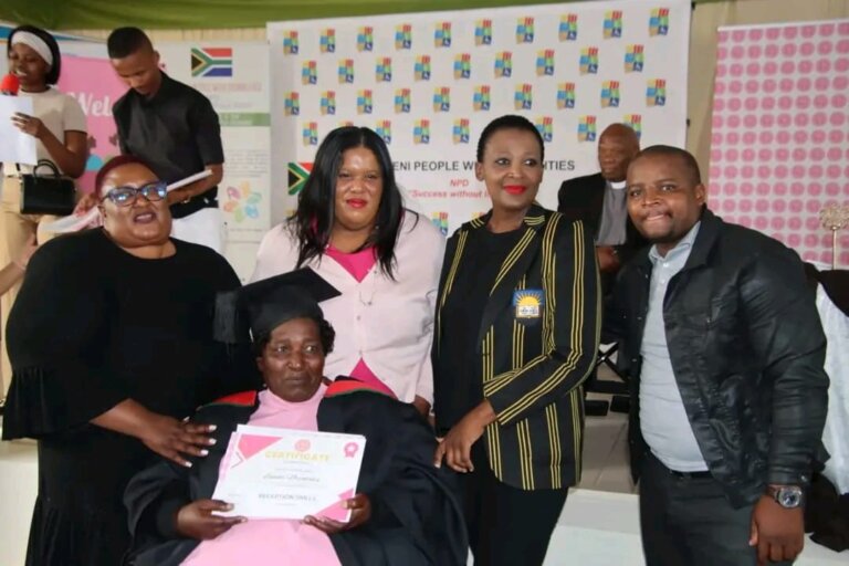 Nyandeni Graduates with Disabilities Celebrate Skills Training Milestone