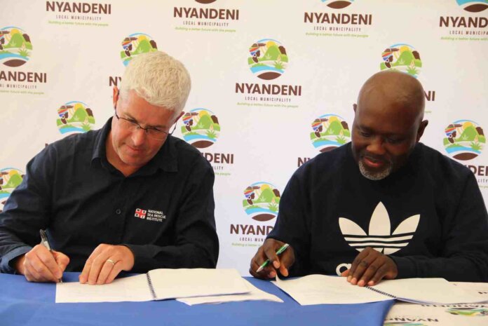 nyandeni national sea rescue institute sign historic ocean safety agreement