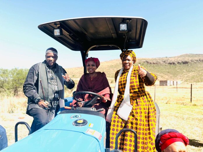 queen matanzima receives tractor gift uplift rural communities 2