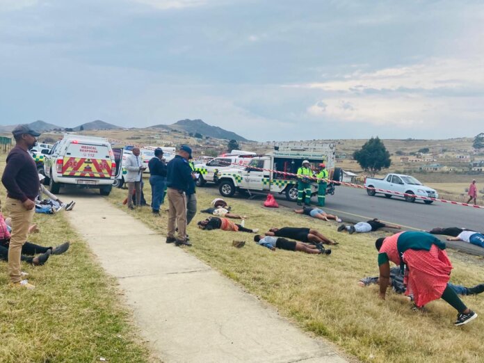 Responders Test Road Safety Readiness Alfred Nzo Responders Test Road Safety Readiness in Alfred Nzo