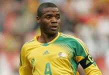 FIFA Honours Aaron Mokoena in Global Century Club Aoran Mokeona
