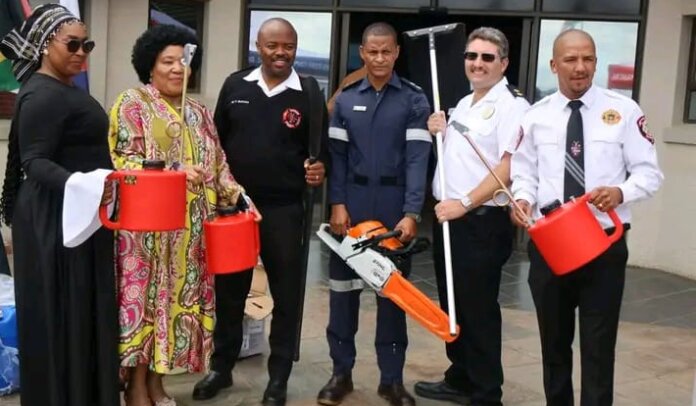 ECCOGTA Delivers Firefighting Equipment ECCOGTA Delivers Firefighting Equipment