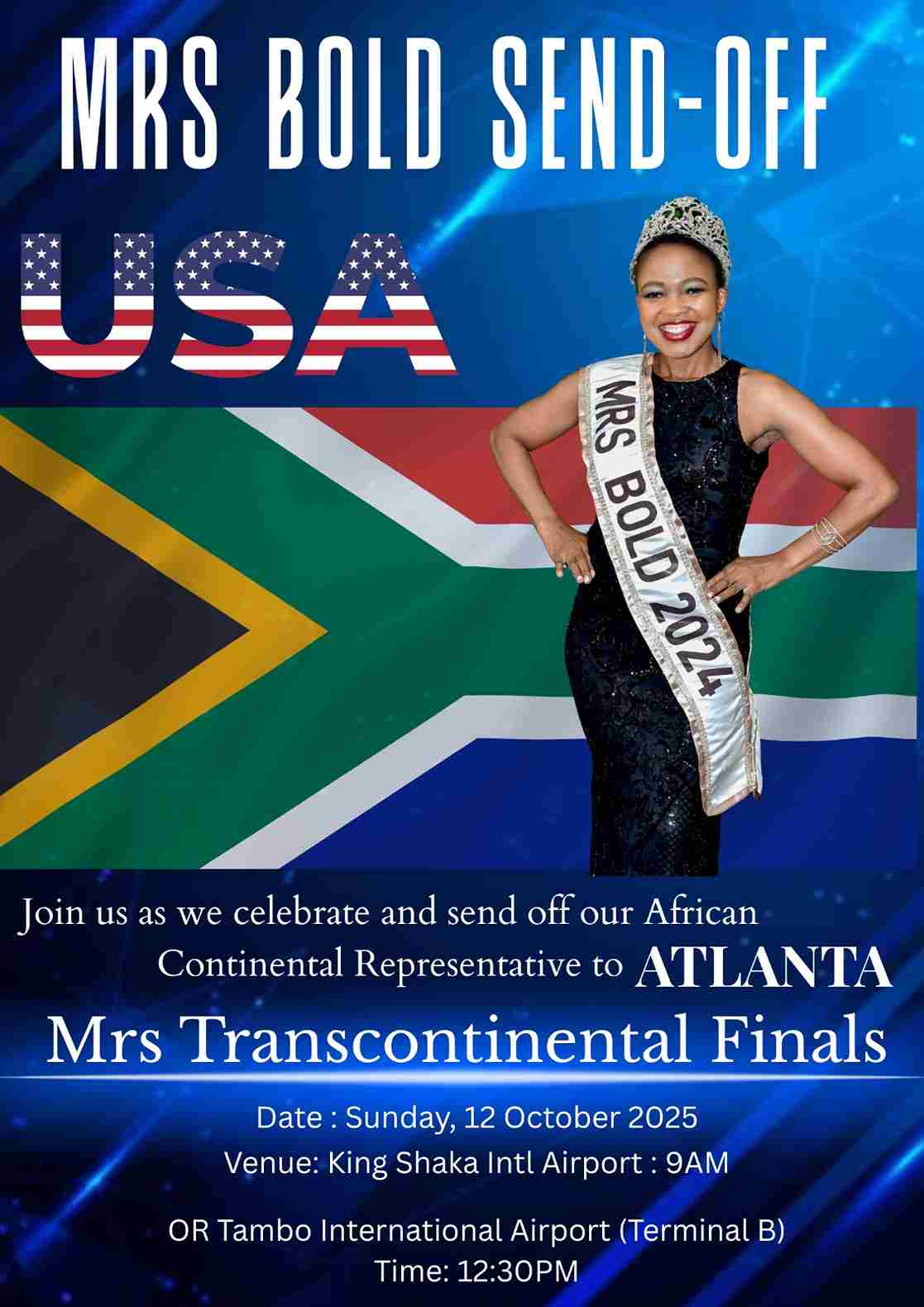 Cynthia Dumakude to Represent Africa at Prestigious Transcontinental Pageant in the USA