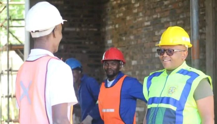 Mayor Concillor Siyabulela Zangqa With Dr AB Xuma Mayor Concillor Siyabulela Zangqa with Dr AB Xuma