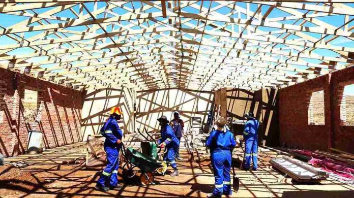 Sikhumbeni Community Hall Nears Completion, Creating Jobs For Community (5) Sikhumbeni Community Hall Nears Completion, Creating Jobs for community (5)