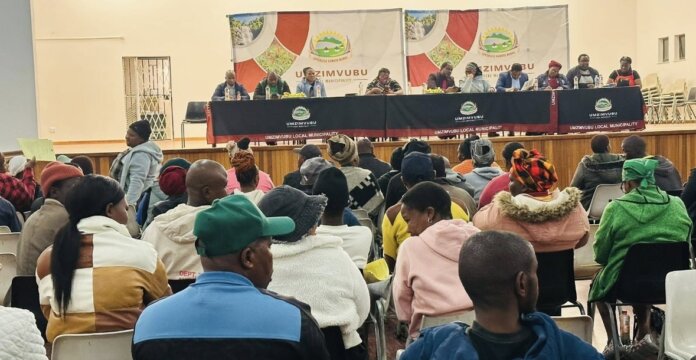 Umzimvubu Continues IDP Outreach In Ward 18 Umzimvubu Continues IDP Outreach in Ward 18