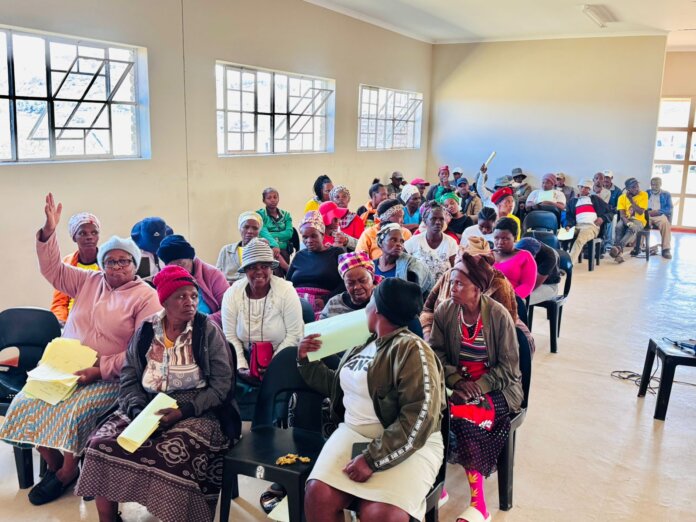 Sirhoqobeni Residents Engage in Mzimvubu’s 2025/26 Development Plan Sirhoqobeni Residents Engage in Mzimvubu’s 2025/26 Development Plan