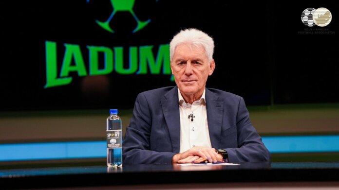 Broos Names Final Bafana Squad for Zimbabwe, Rwanda Clashes