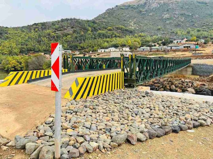 lifeline bridge opens sihlahleni welakabini villages