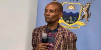 Councilor Nyengane from King Sabata Dalindyebo Municipality