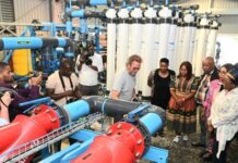Delegates Inspect Nemato Water Treatment Upgrade