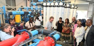 Delegates Inspect Nemato Water Treatment Upgrade