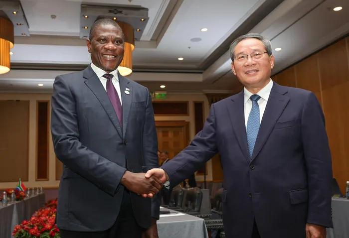 Deputy President Mashatile Engages Chinese Premier