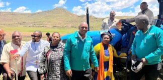 MEC Kontsiwe Hands Over Tractor to Elder Ndabana