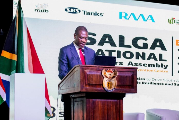 Mashatile Pushes Bold Local Government Reforms at SALGA NMA