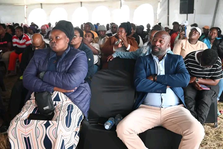 Mbashe Local Municipality community members who attended road project development