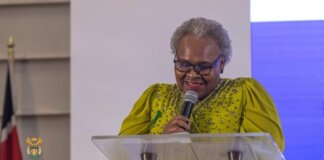 Minister Tolashe Attends NLC National Indaba in Johannesburg