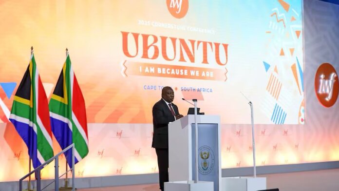 President Ramaphosa Urges Unity At Global Women’s Forum President Ramaphosa Urges Unity at Global Women’s Forum