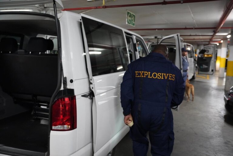 SAPS conducts vehicle sweeps ahead of G20 Summit