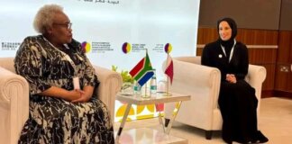 Tolashe Showcases SA’s Social Protection Model in Doha