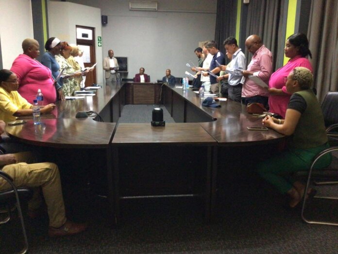 Ward Committee Members Sign Integrity Pledge Ward Committee Members Sign Integrity Pledge