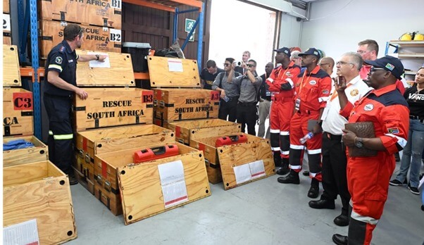 AEME Exercise Concludes With Rescue SA Operational Tour In Gqeberha AEME Exercise Concludes with Rescue SA Operational Tour in Gqeberha