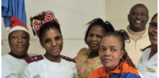 Port St Johns mayoral team delivers gifts to newborns on Christmas Day Cllr CS Mazuza Port St Johns Local Municipality