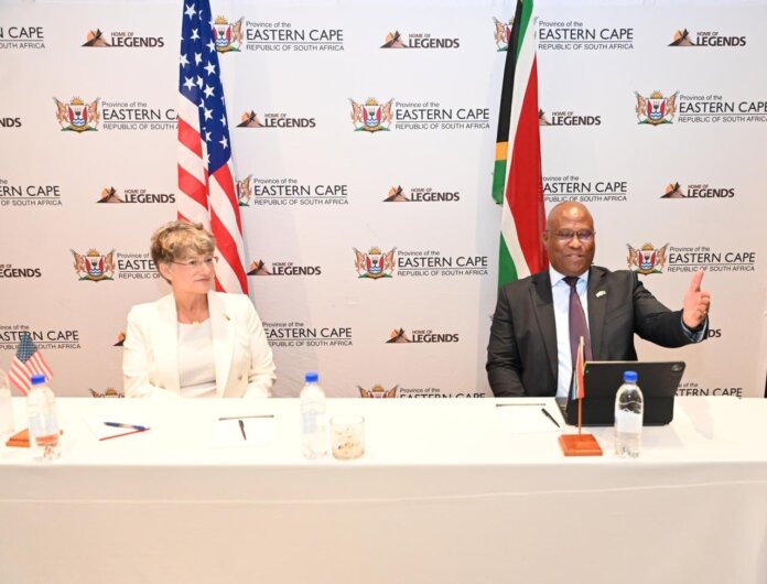 Mabuyane, US Consul General Strengthen Eastern Cape Ties Mabuyane, US Consul General Strengthen Eastern Cape Ties