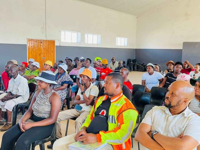 Maletswai Water Project Handed Over Maletswai Water Project Handed Over