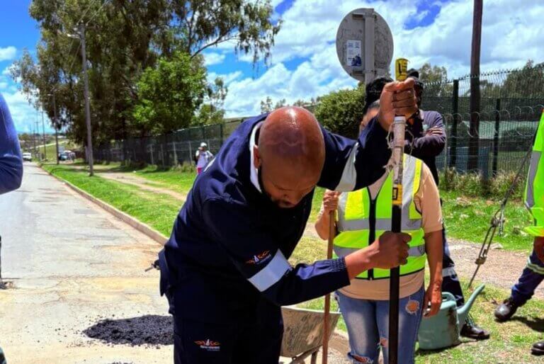 Matatiele Mayor Leads Major Pothole Repair Push in Ward 19