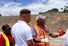 Nelson Mandela Bay Acting Mayor Inspects Helenvale Road Upgrades Nelson Mandela Bay Municipality Acting Mayor Councilor Gary van Niekerk inspects Helenvale road upgrades-Image: Facebook,NMBM