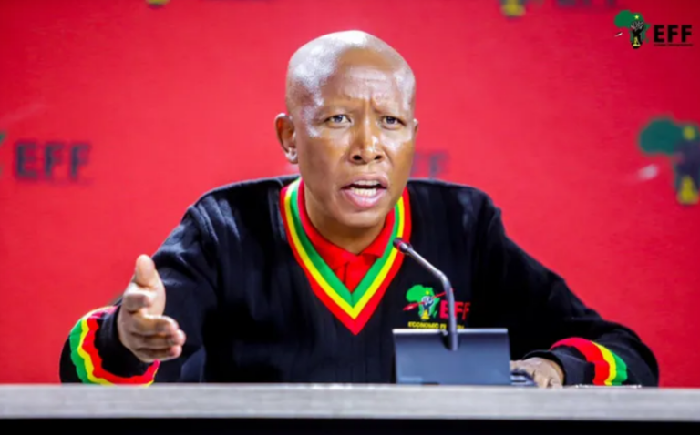 The EFF has condemned US airstrikes in Nigeria.