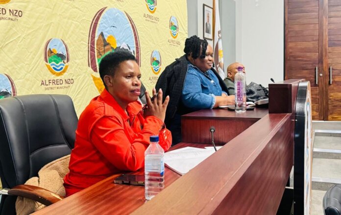 Alfred Nzo District Mayor Alfred Nzo Mayor vows action on water, sanitation, and safety after community engagement.