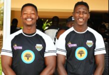 Captain Lukhangele Tshayi and his deputy, Vice Captain Sipho Hobosch