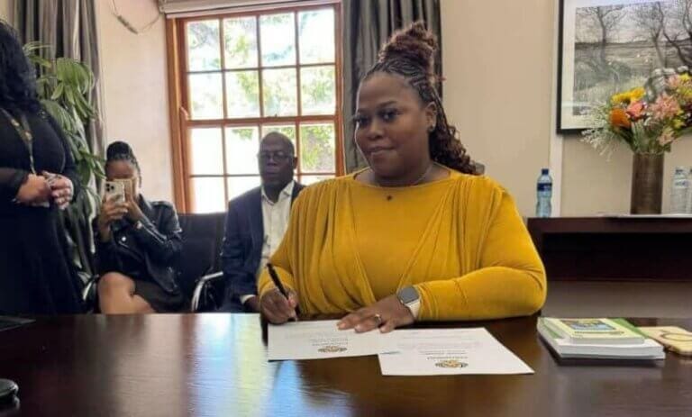 The MK party has announced Mmabatho Mokoena Zondi as its latest chief whip, in another leadership change. Picture MK party.