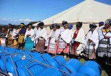 Water relief reaches Cwebe as 100 Hippo Rollers handed over to families and farmers Water relief reaches Cwebe as 100 Hippo Rollers handed over to families and farmers