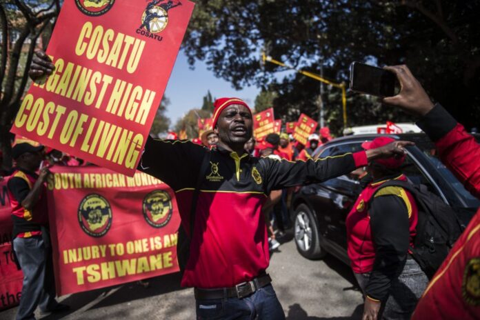 CosatuGEMS GEMS given deadline as unions reject 9.5% hike for public servants