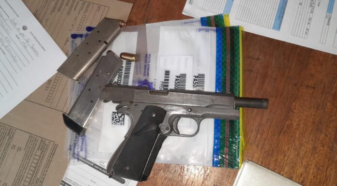 SANDF operation seizes abalone and cocaine in Eastern Cape crackdown Unlicensed firearm and ammunition confiscated by members of #ANDF and #SAPS.