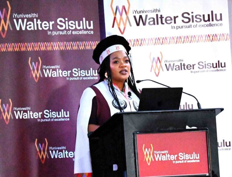 WSU Vice Chancellor Dr Thandi Mgwebi says graduates must adapt to AI and changing workplaces while staying grounded in ethics and community responsibility